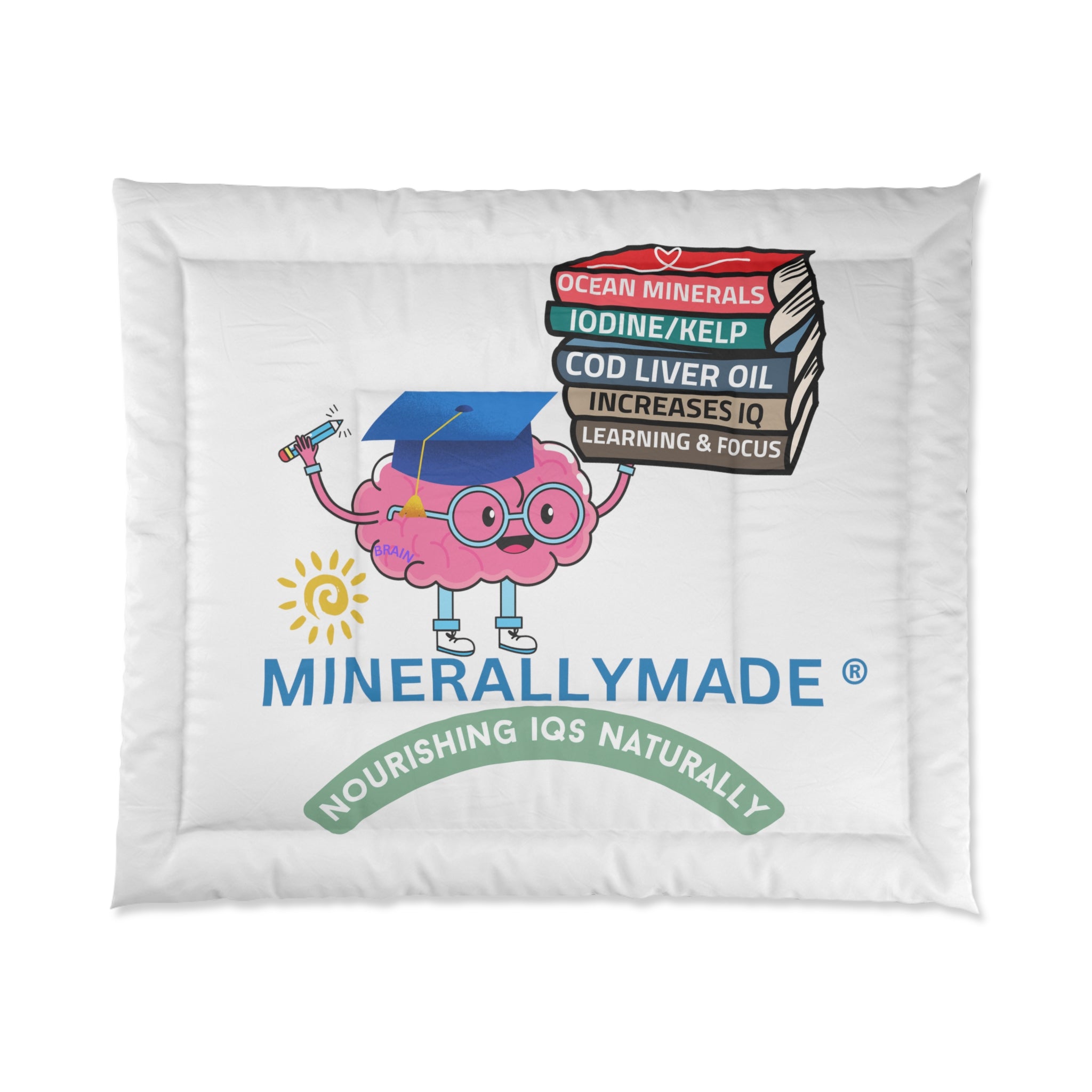 Minerallymade | Nourishing IQs Naturally | Comforter -2 SIZES
