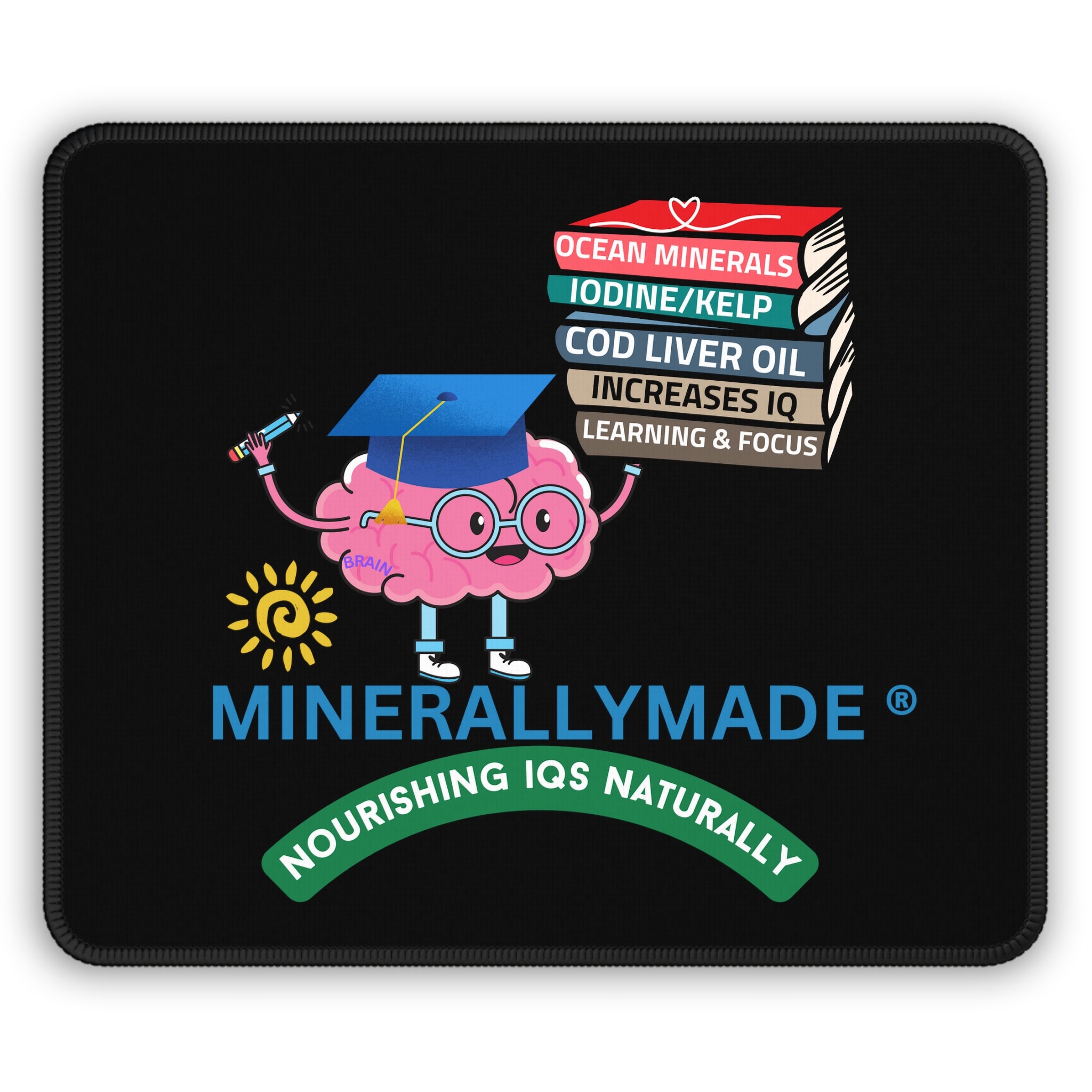 Minerallymade | Nourishing IQs Naturally | Gaming Mouse Pad