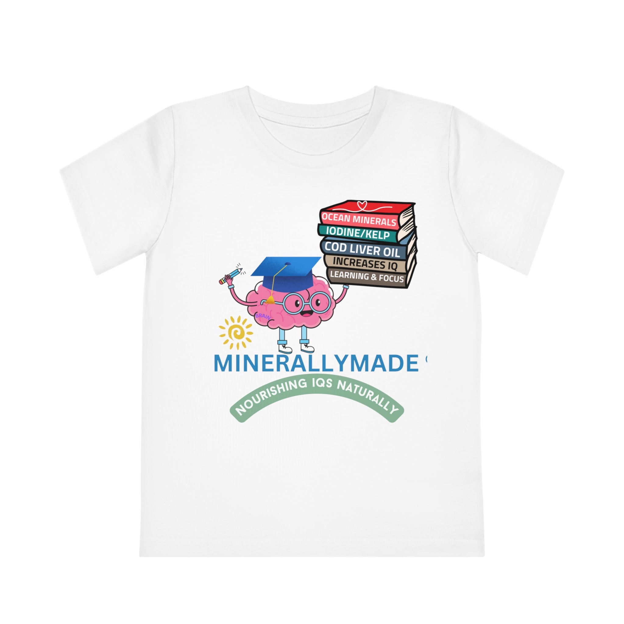Minerallymade | Nourishing IQs Naturally | Kids' Creator T-Shirt