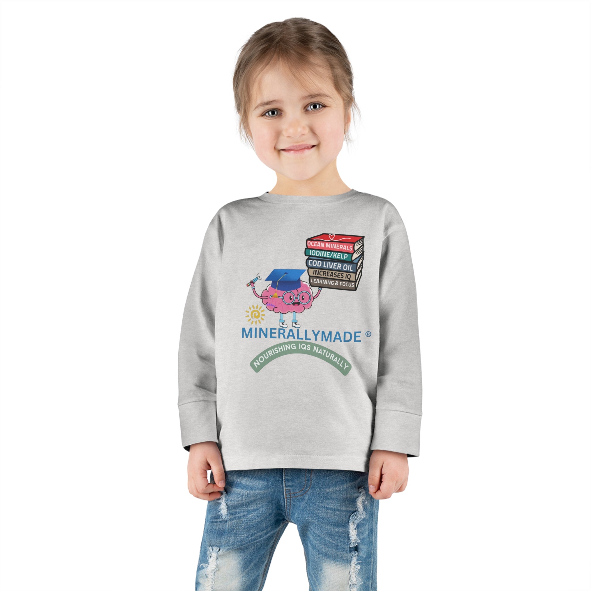 Minerallymade | Nourishing IQs Naturally | Toddler Long Sleeve Tee