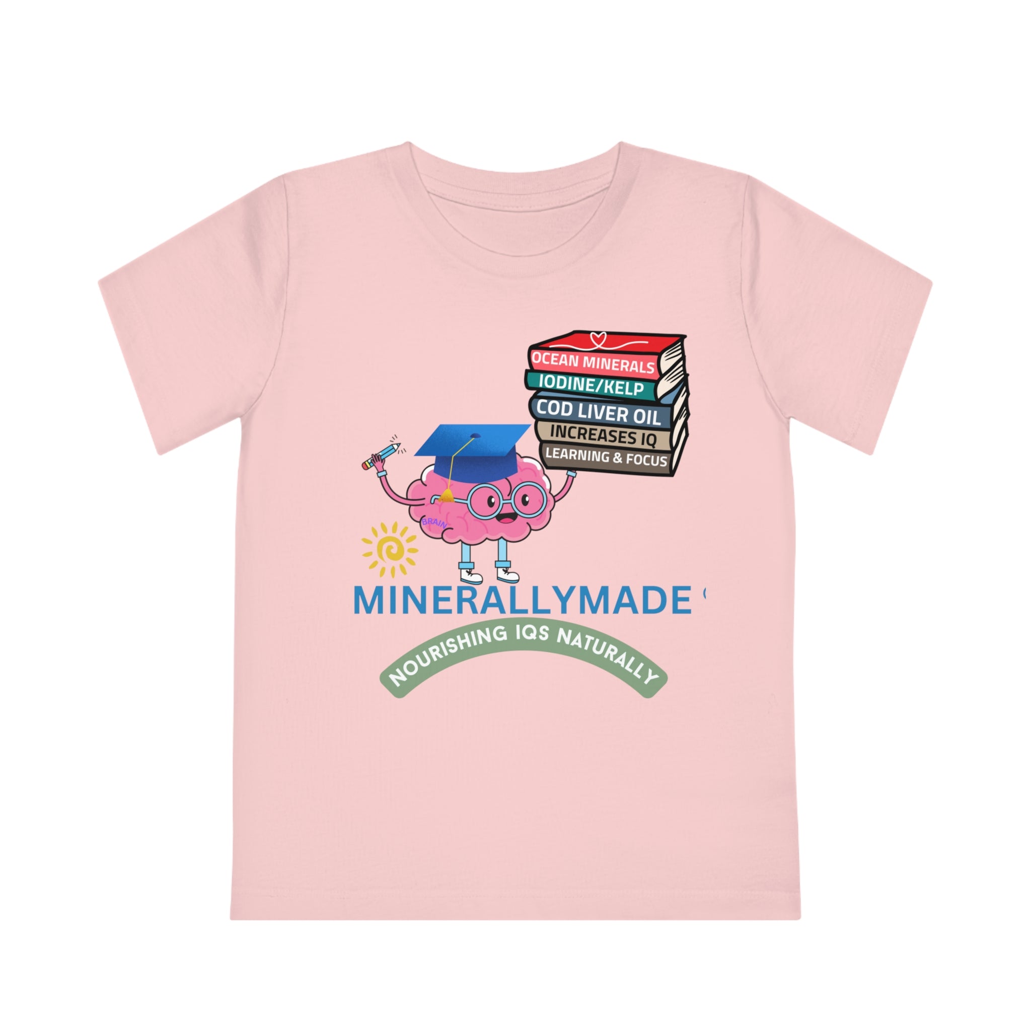 Minerallymade | Nourishing IQs Naturally | Kids' Creator T-Shirt