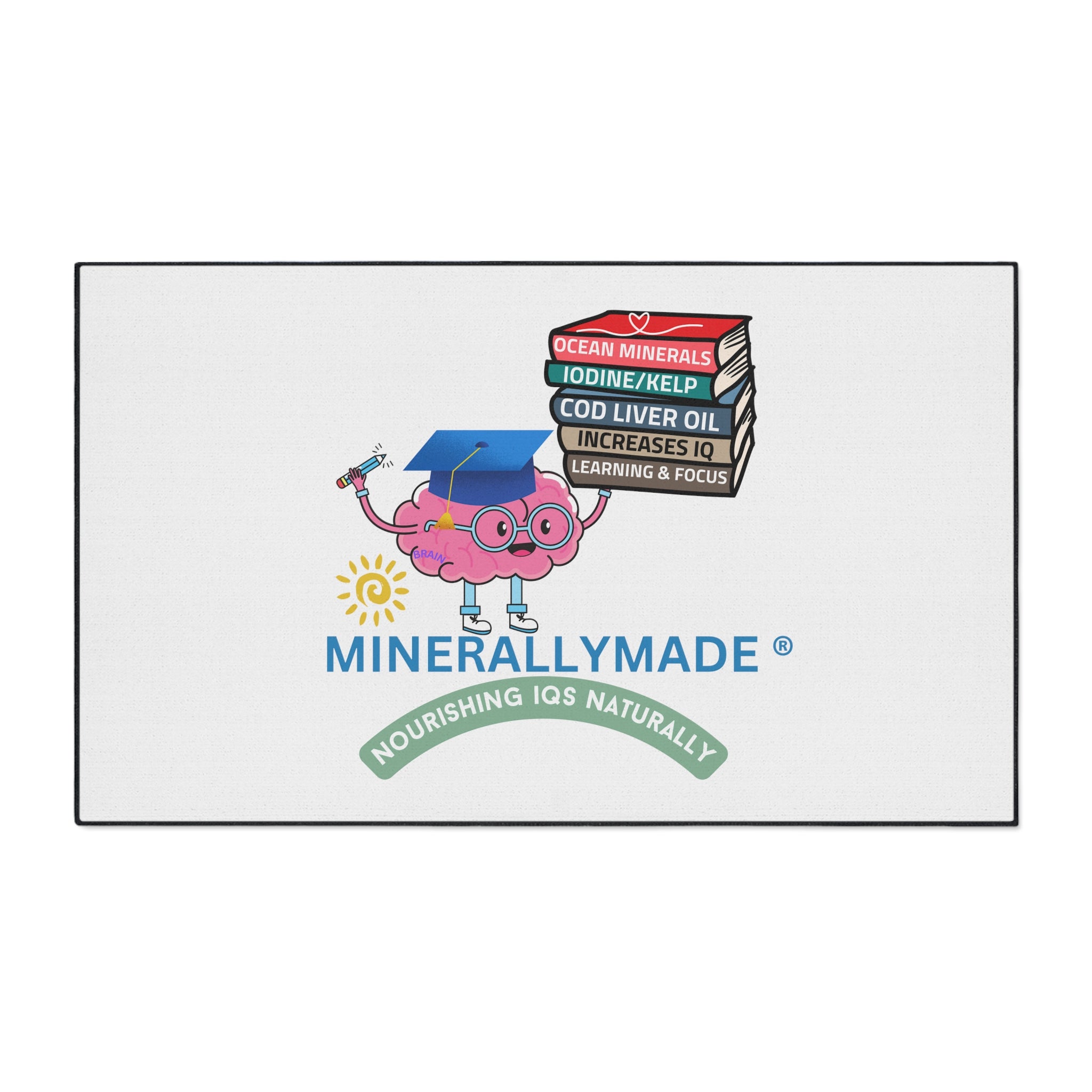 Minerallymade | Nourishing IQs Naturally | Heavy Duty Floor Mat