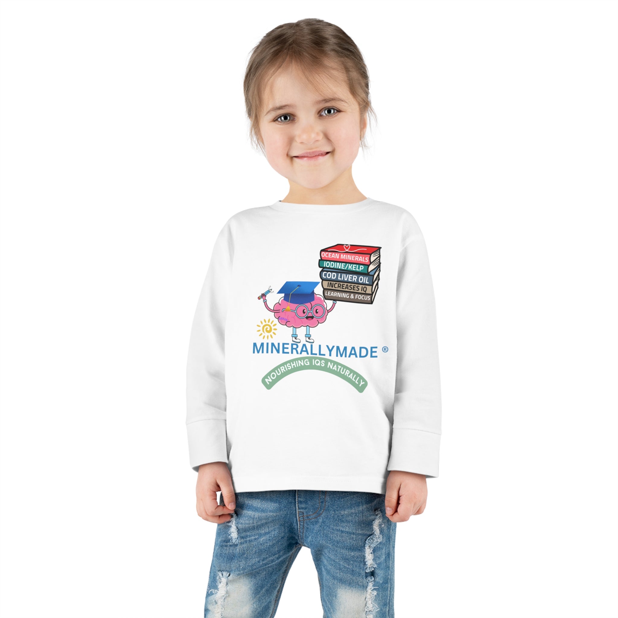 Minerallymade | Nourishing IQs Naturally | Toddler Long Sleeve Tee