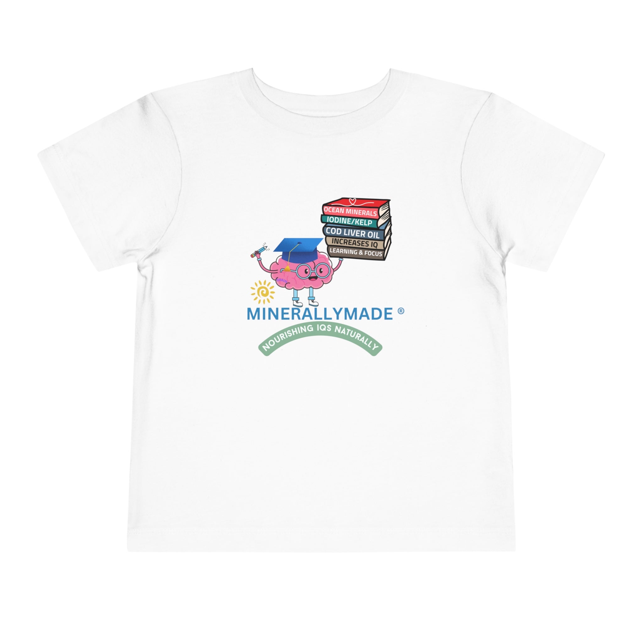 Minerallymade | Toddler Short Sleeve Tee | 100% Cotton Jersey