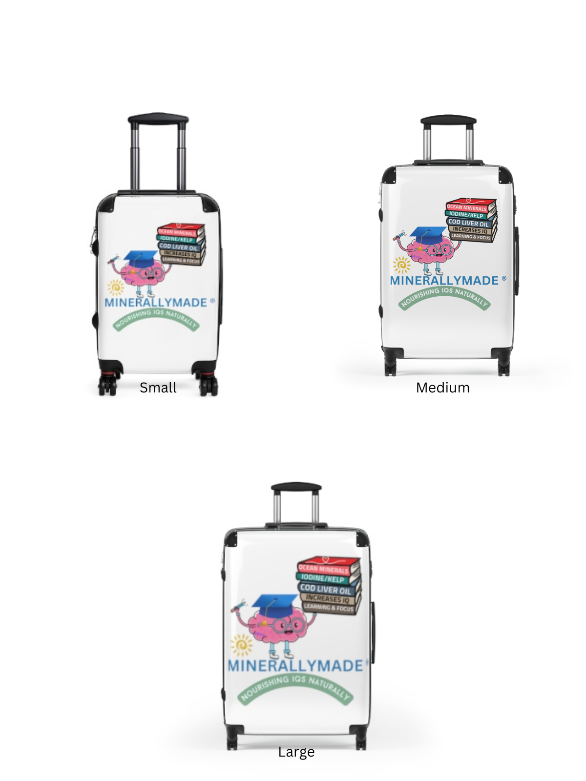 Minerallymade Luggage S, M, L