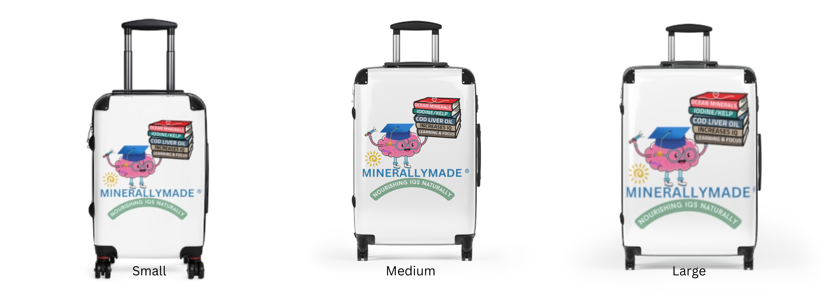 Minerallymade Luggage S, M, L