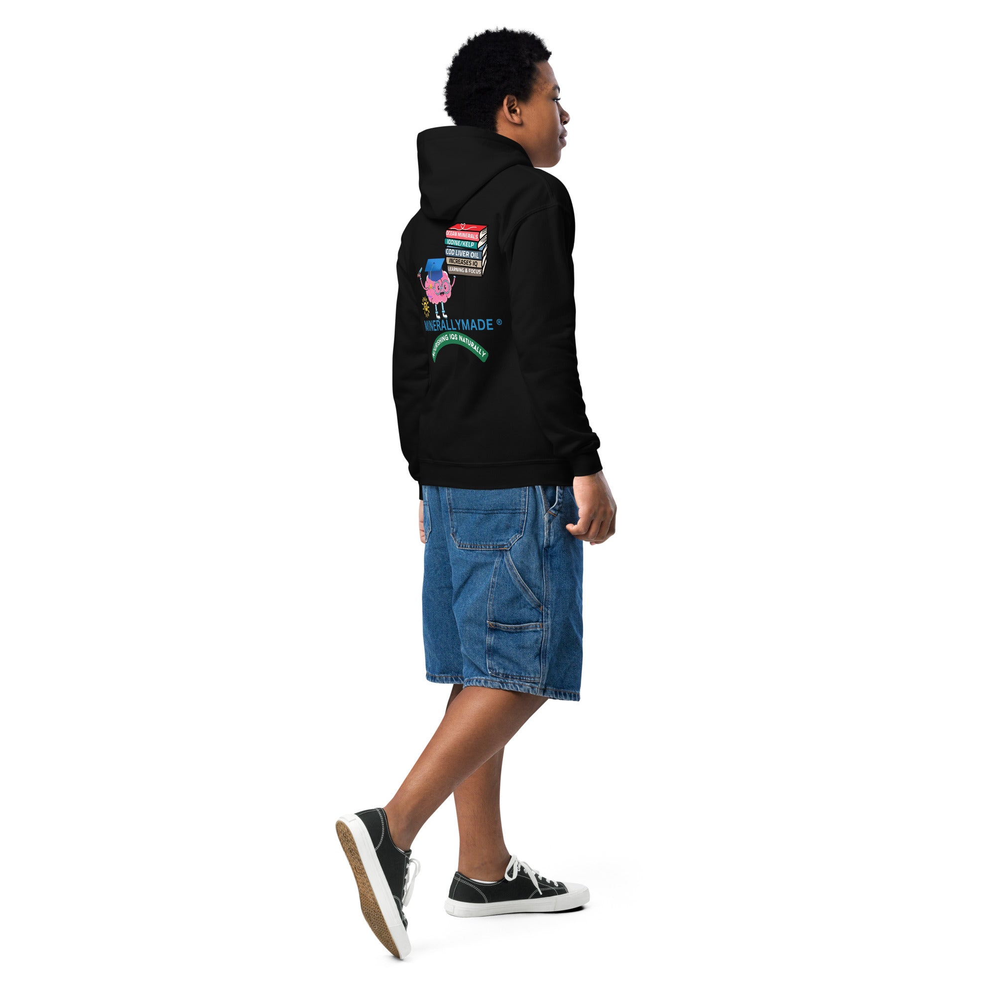 Minerallymade | Rear Collection | Youth heavy blend hoodie