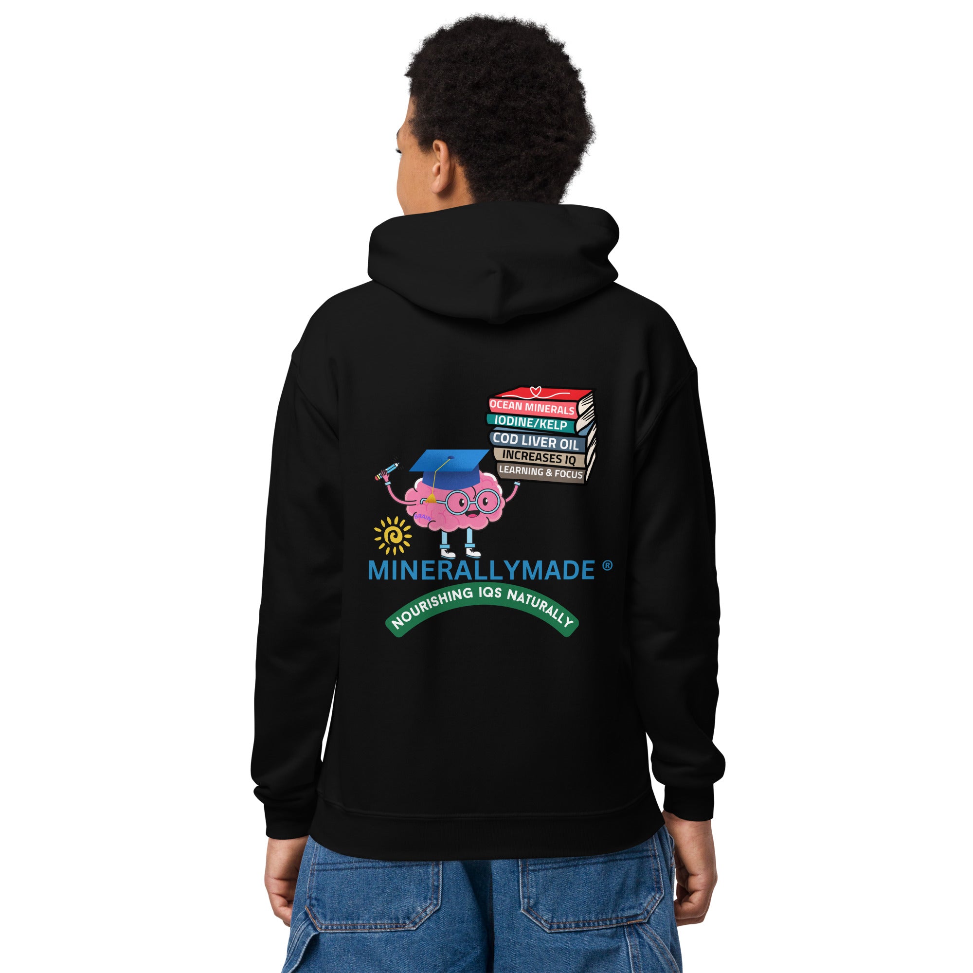Minerallymade | Rear Collection | Youth heavy blend hoodie