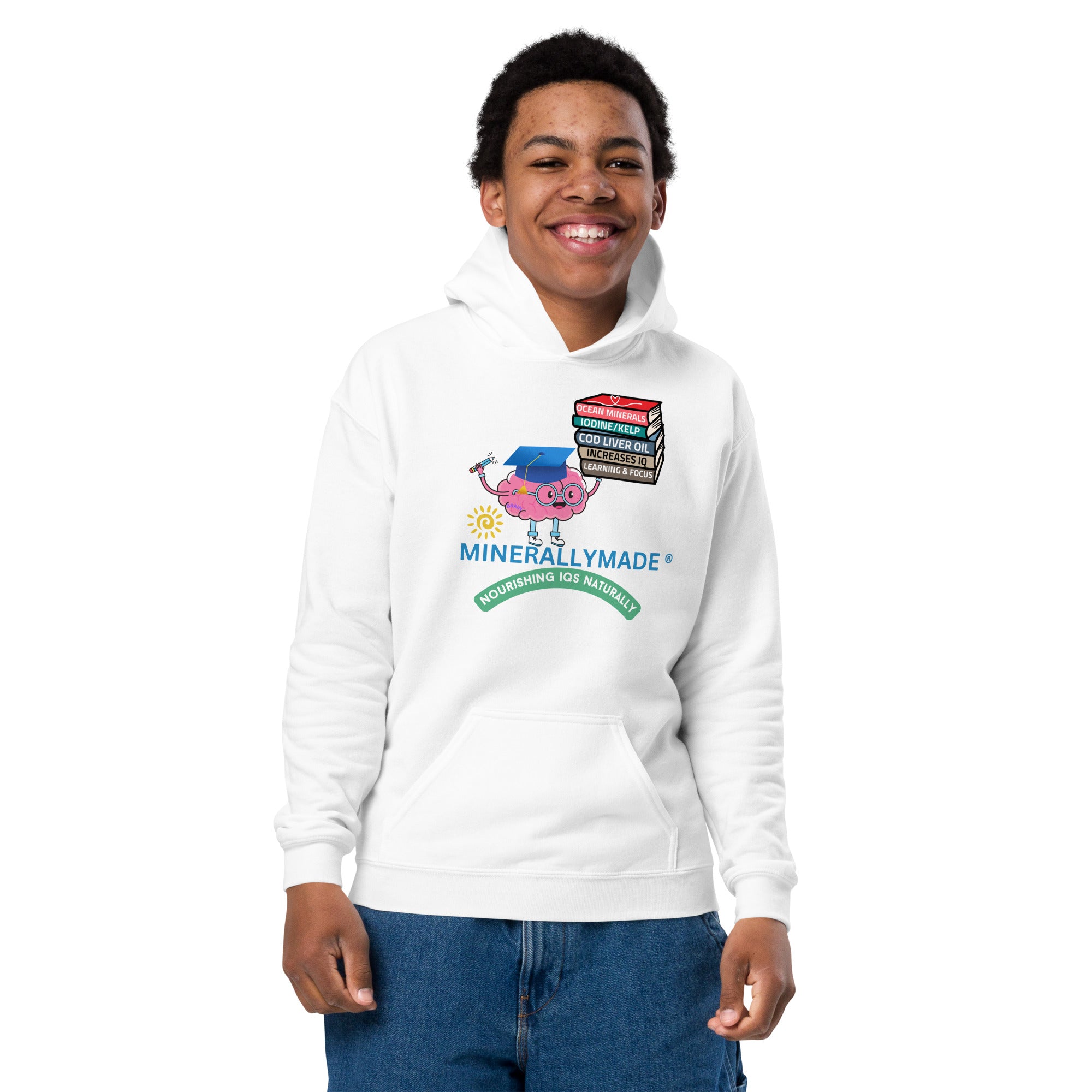 Minerallymade | Youth heavy blend hoodie