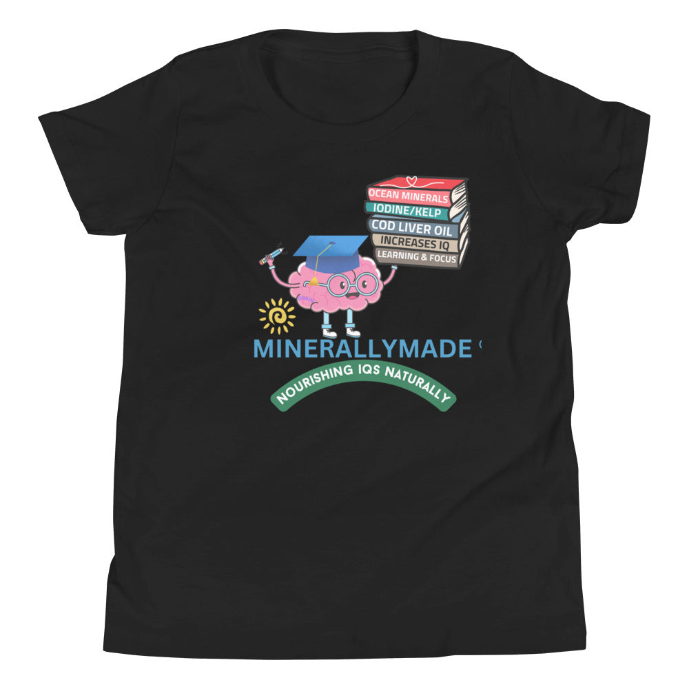 Minerallymade | Youth Short Sleeve T-Shirt | 100% combed and ring-spun cotton